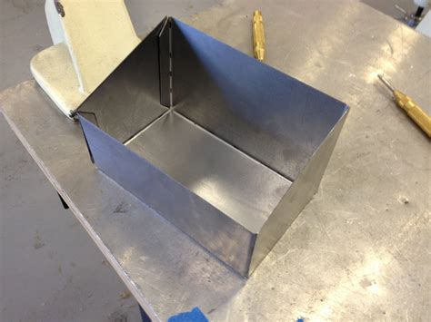 diy sheet metal trailer box|sheet metal box dimensions.